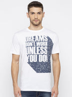 Wine Printed Tshirt