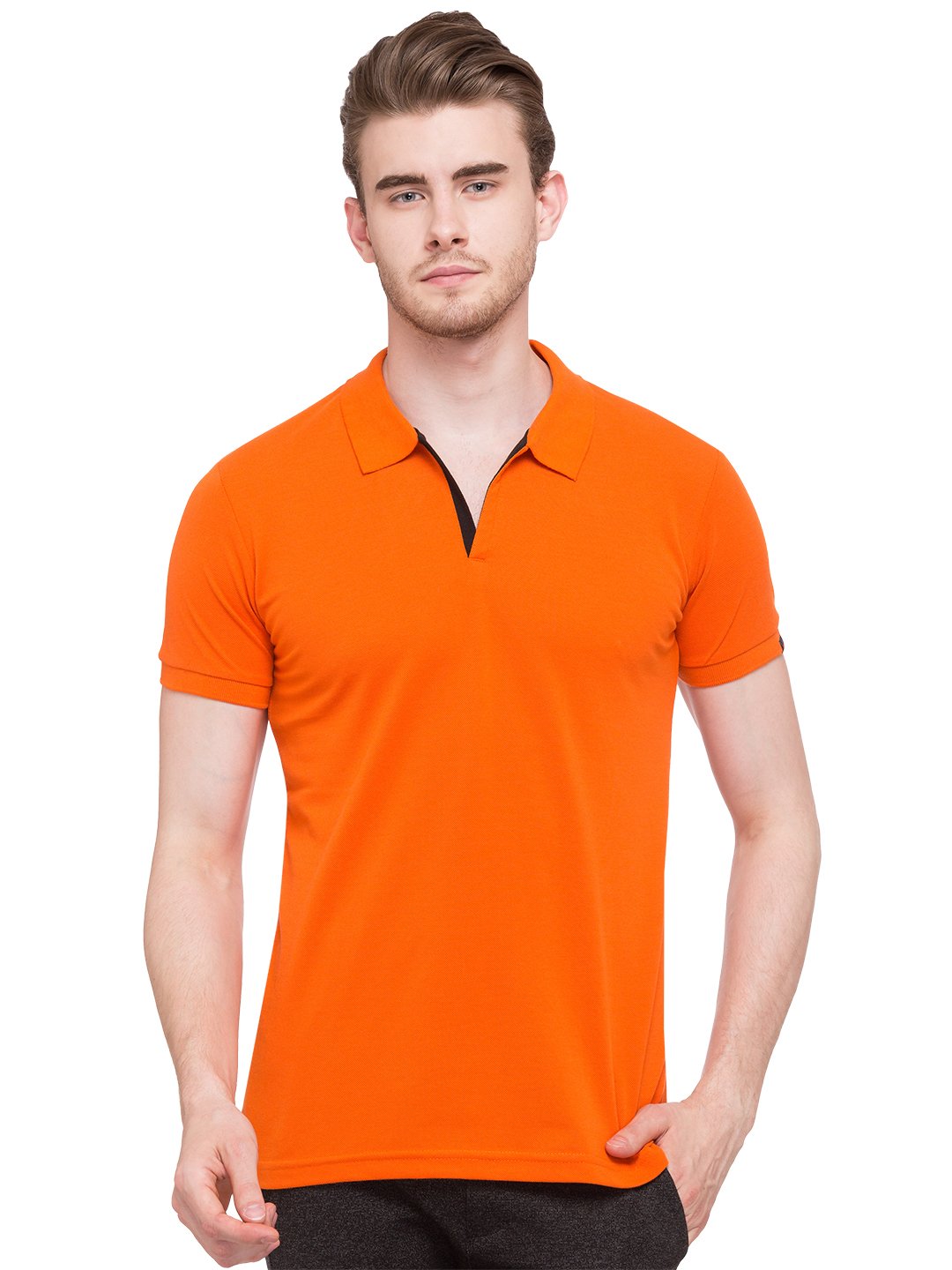 Slim Fit Navy Polo Tshirt Main image