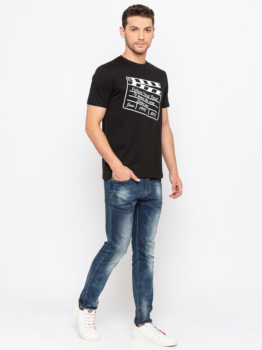 Printed Cotton T-Shirt