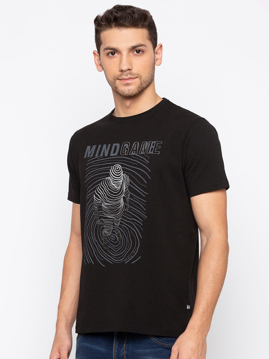 Chest Print T-Shirt