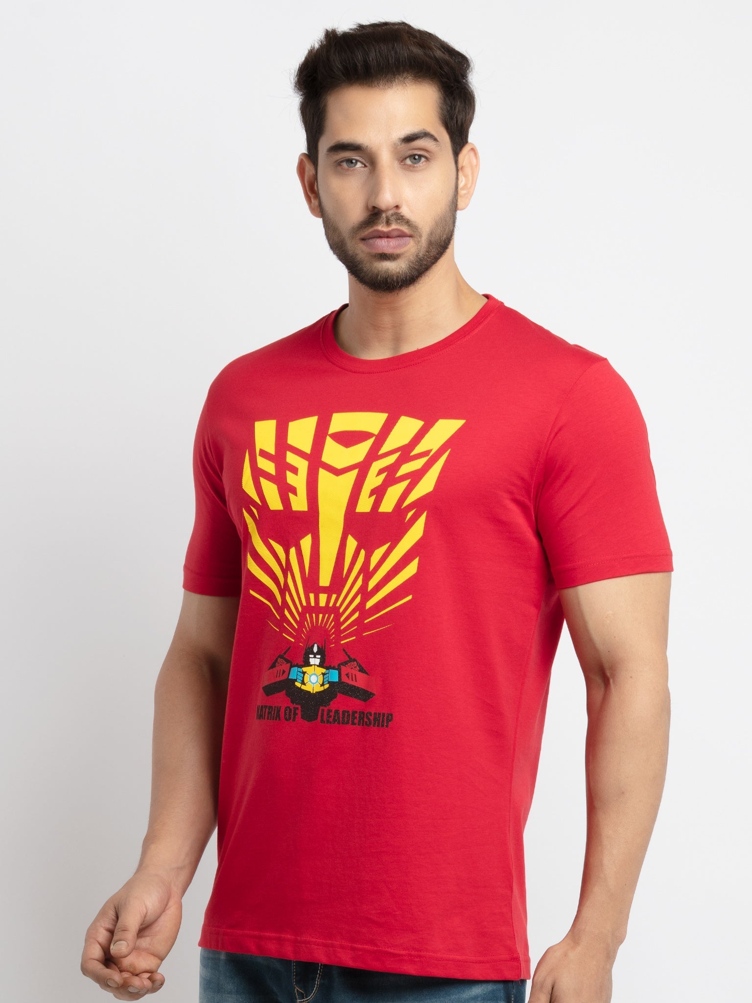Mens Transformers Printed T-Shirt