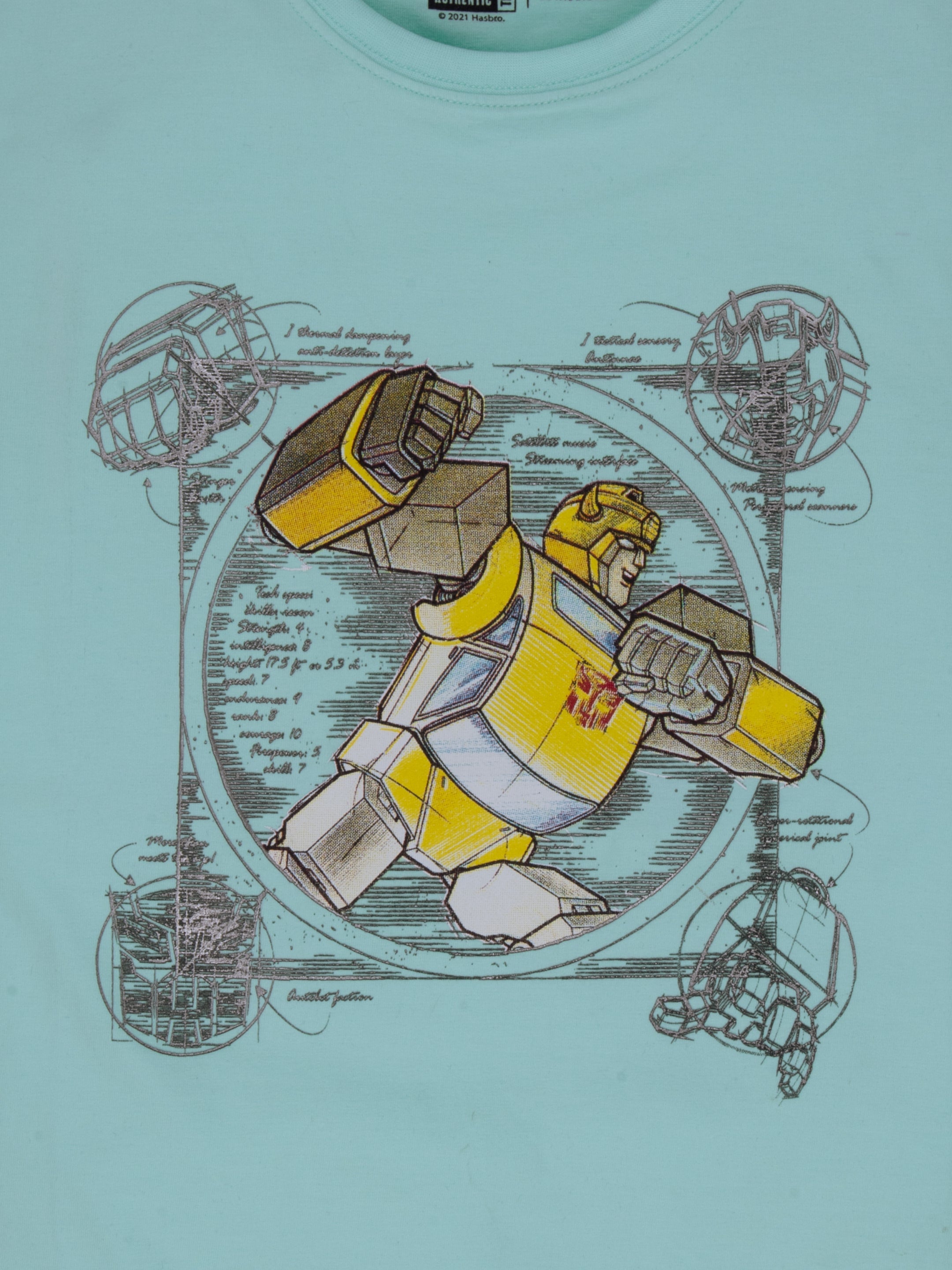 Boys Printed Round Neck T-shirt