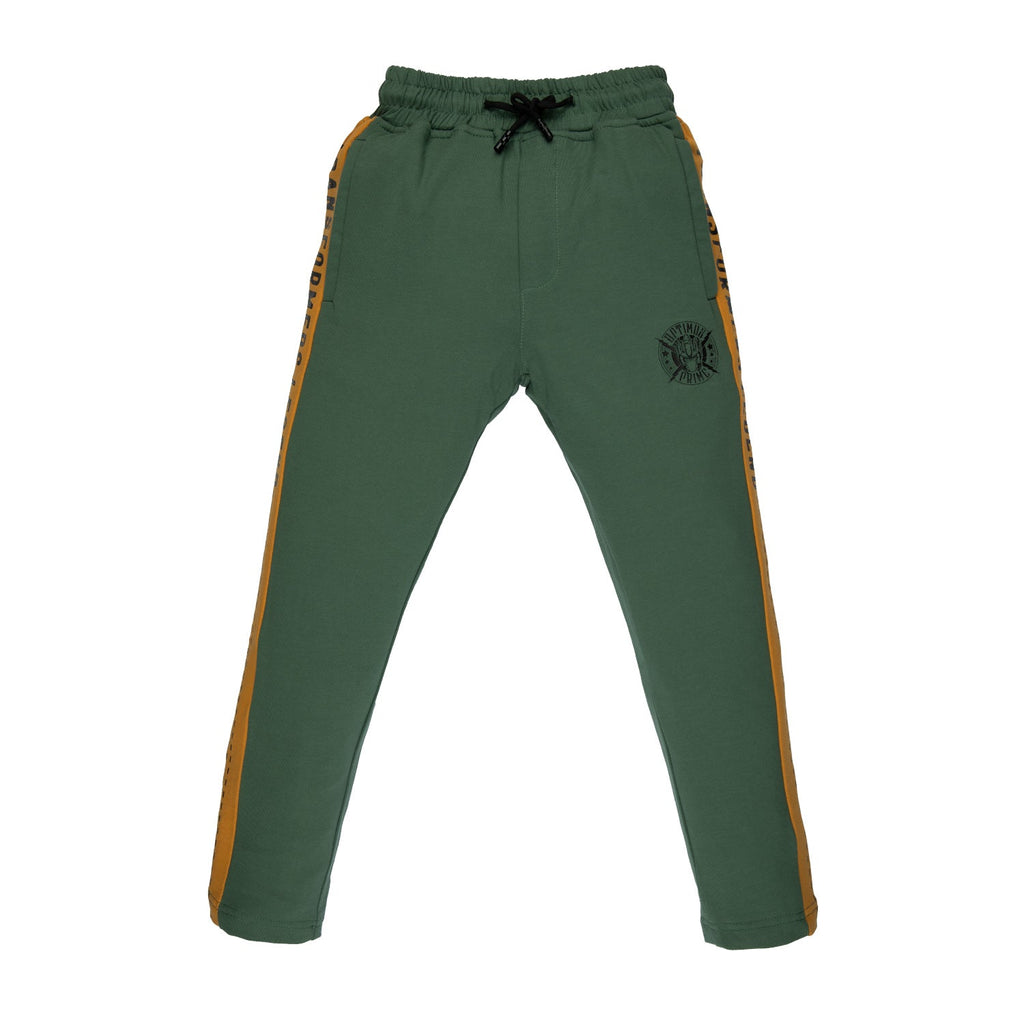 printed track pants