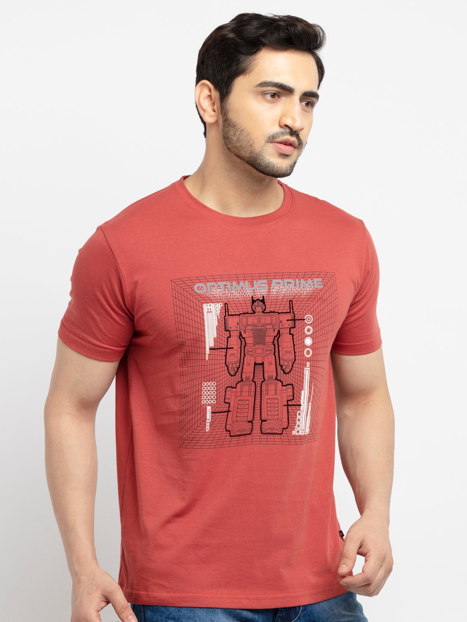 Mens Transformers Printed T-Shirt