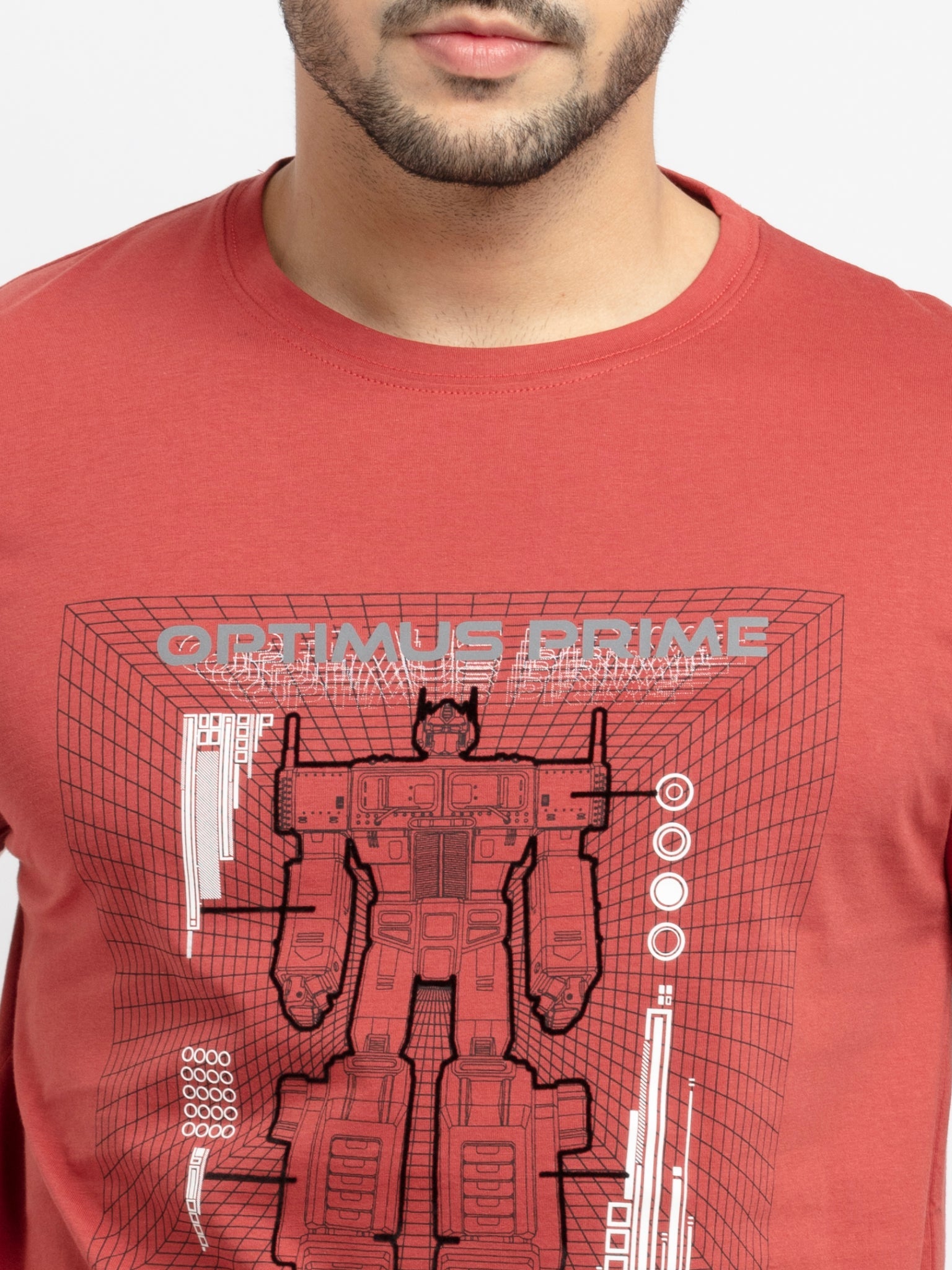 Mens Transformers Printed T-Shirt