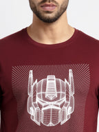 Mens Transformers Printed T-Shirt