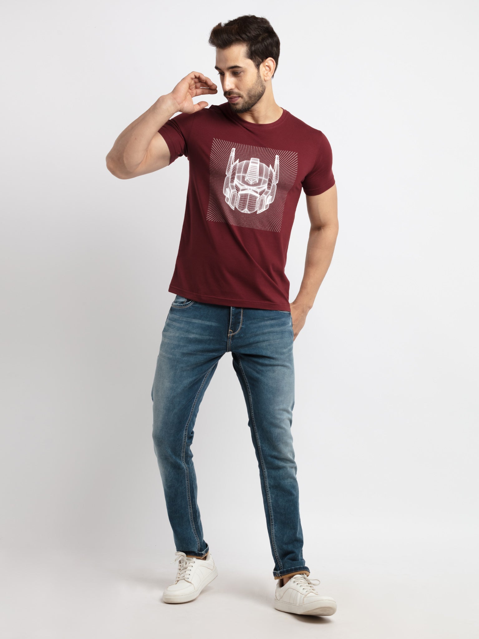 Mens Transformers Printed T-Shirt