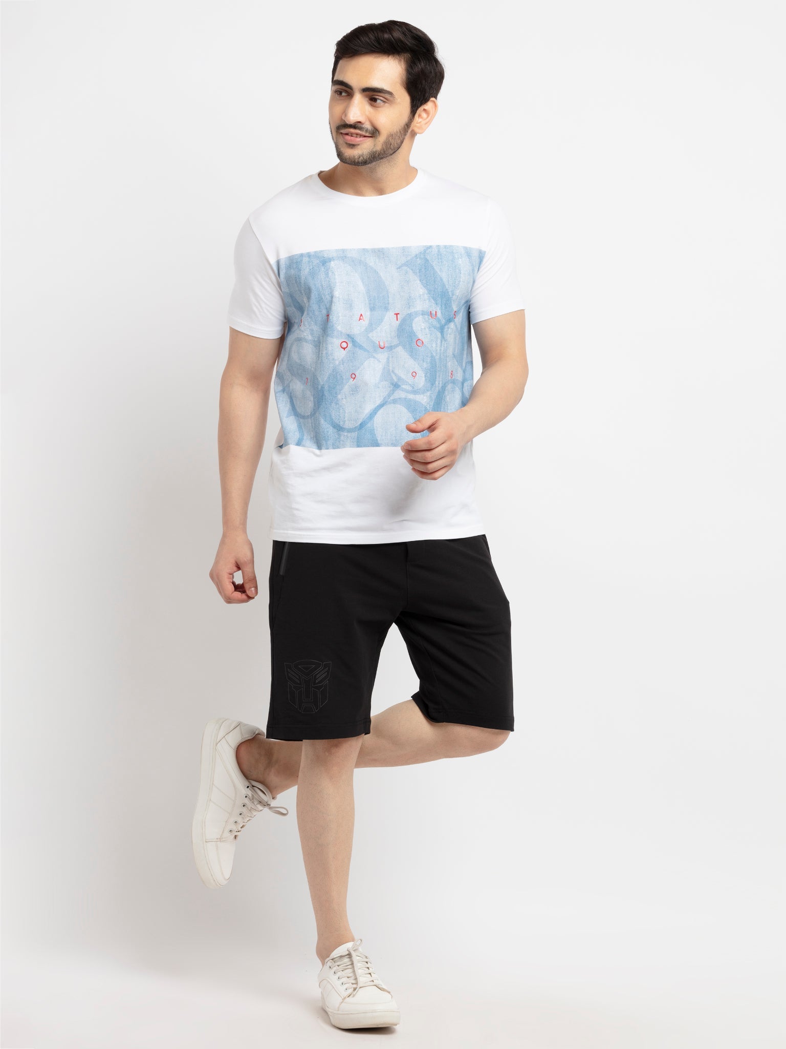 Mens Transformers Printed Shorts