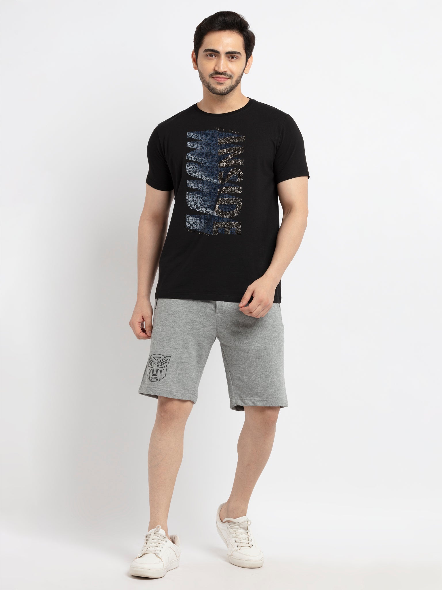 Mens Transformers Printed Shorts