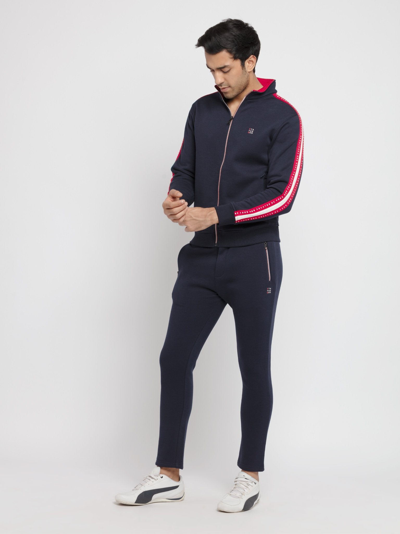 printed tracksuit for men