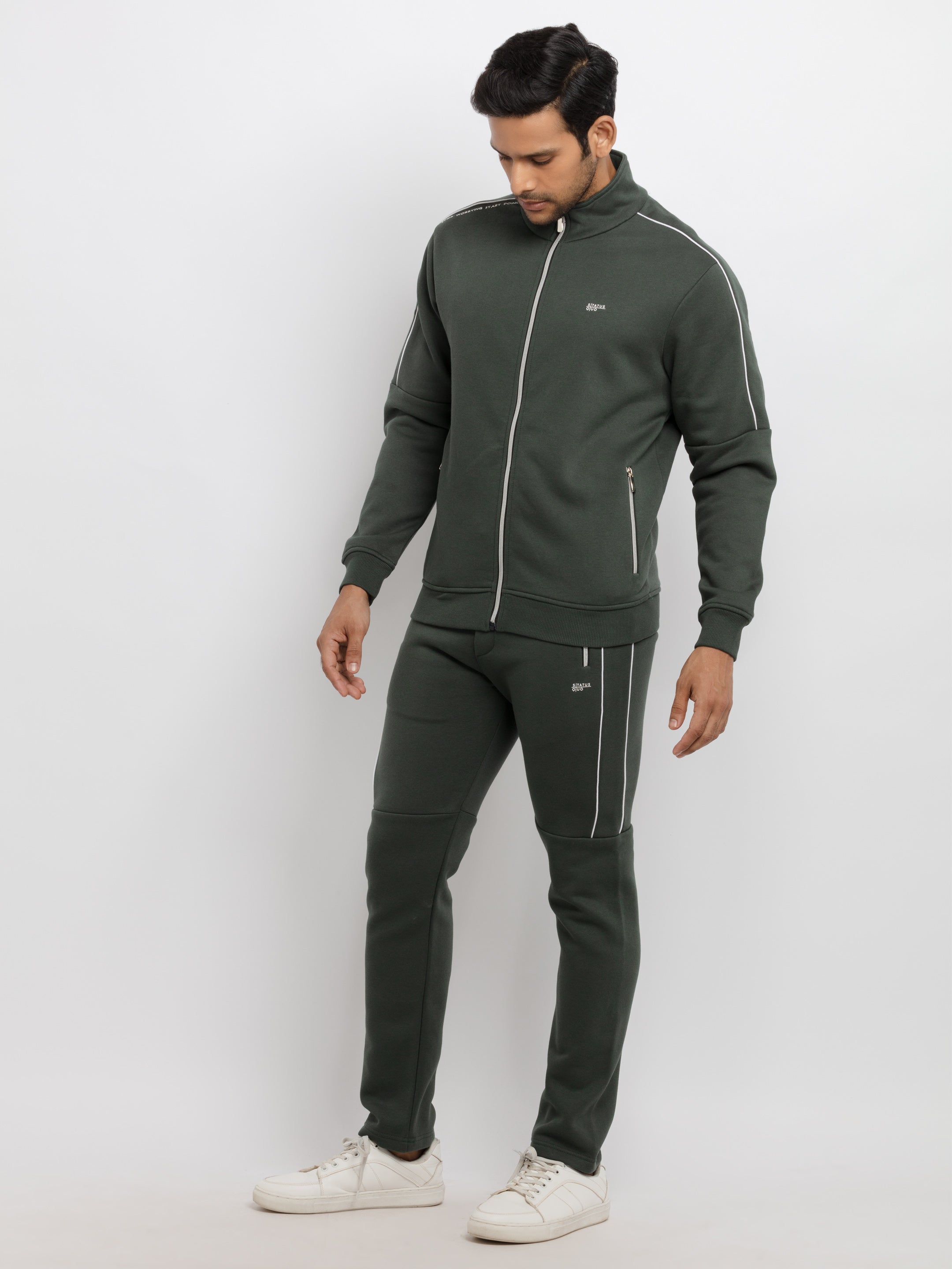 Mens Solid Tracksuit Secondary image