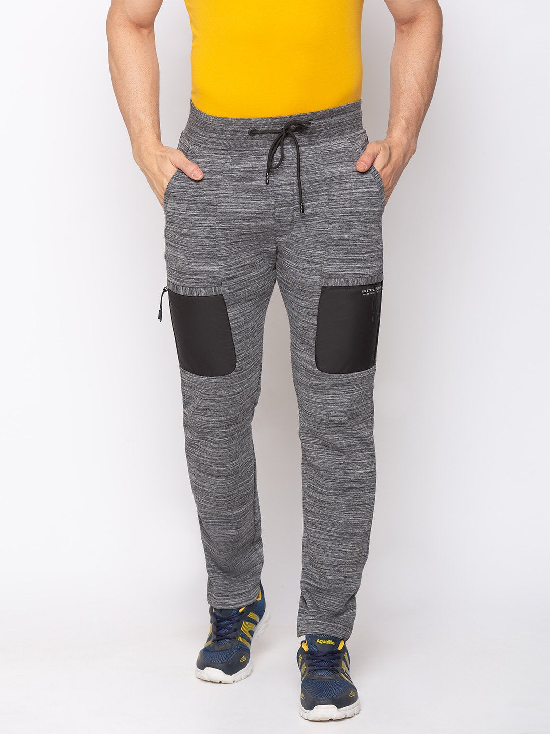 solid track pants