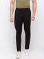 Status Quo |BLACK Solid Regular Fit Trackpant - M, L, XL, XXL