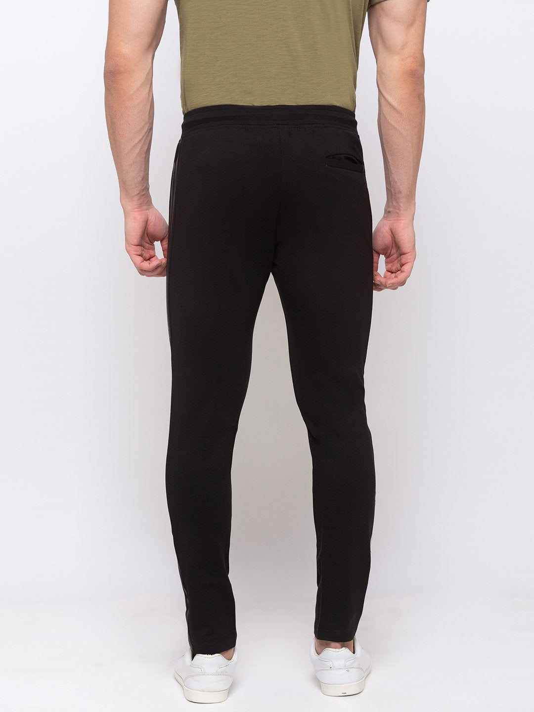 Solid Regular Fit Track Pants