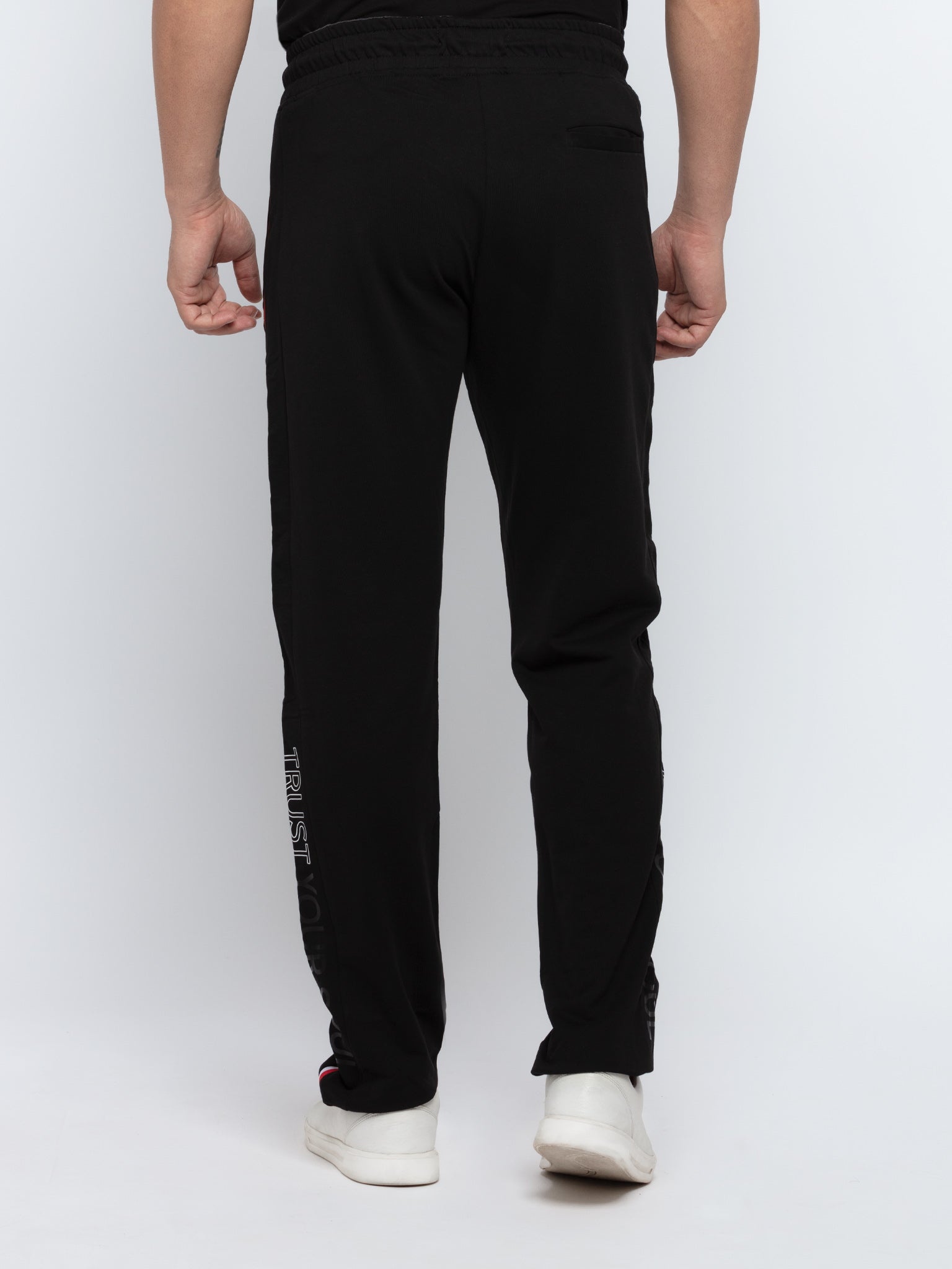 Mens Regular Fit Trackpant 3XL BLACK TRK-21009-BLACK
