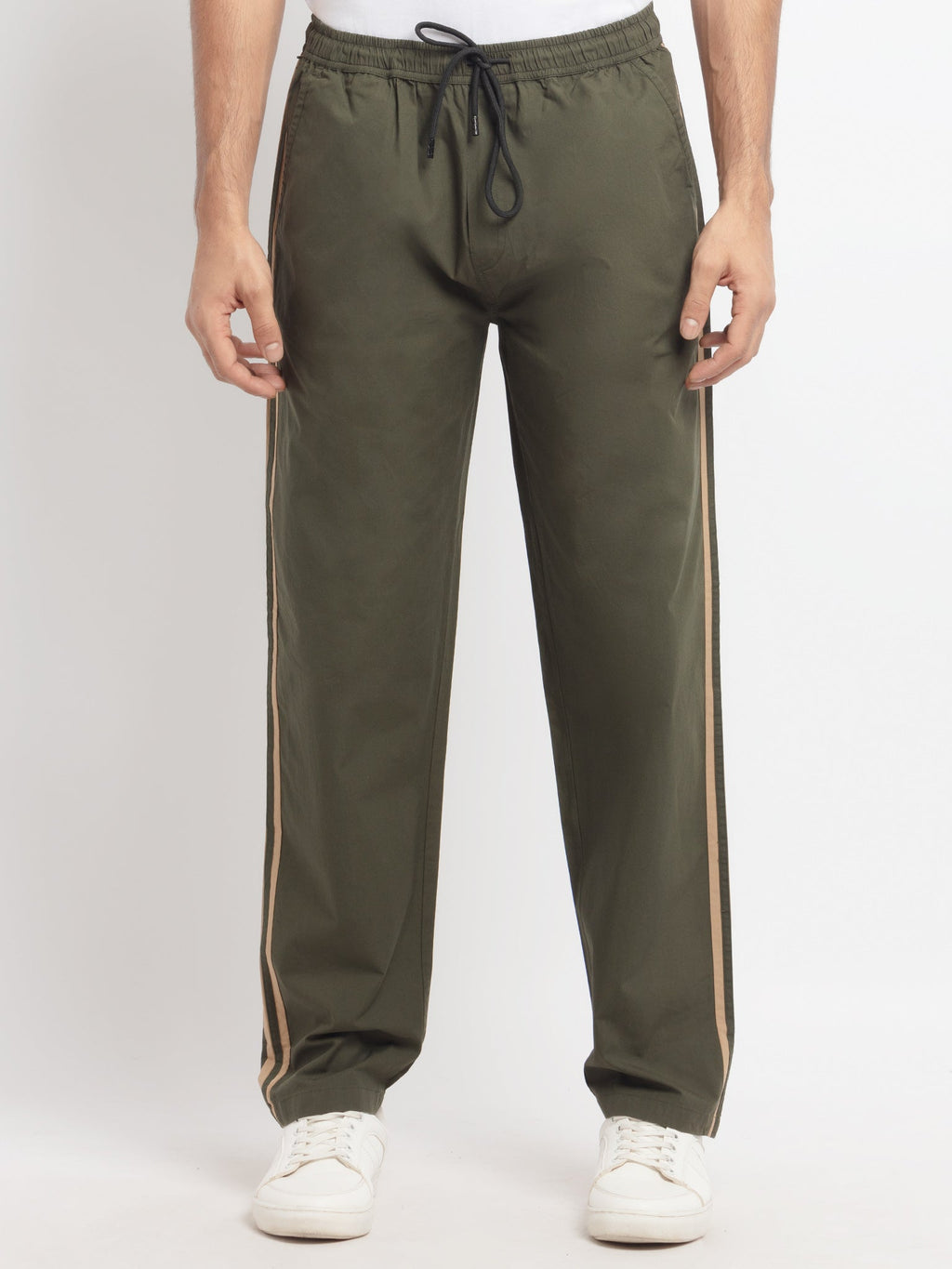 solid track pants