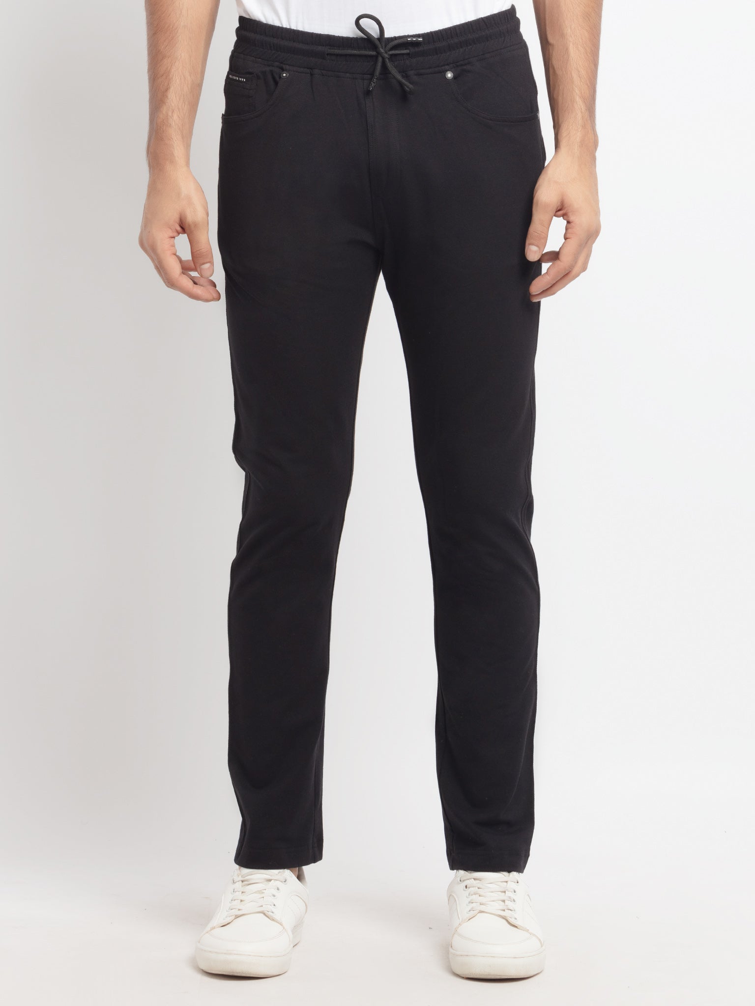 solid track pants