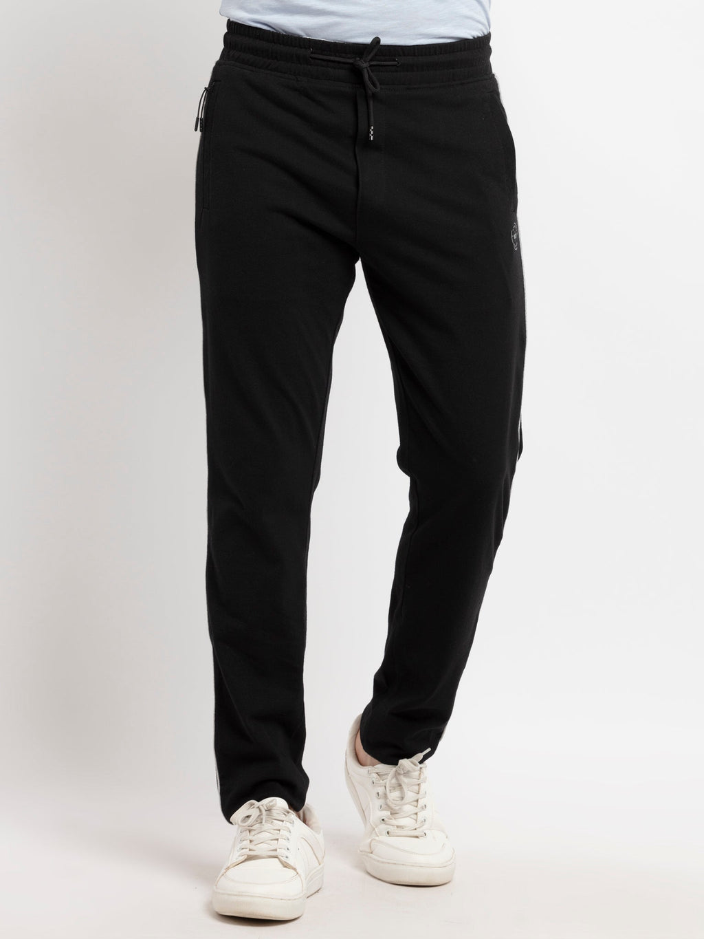 printed track pants for men