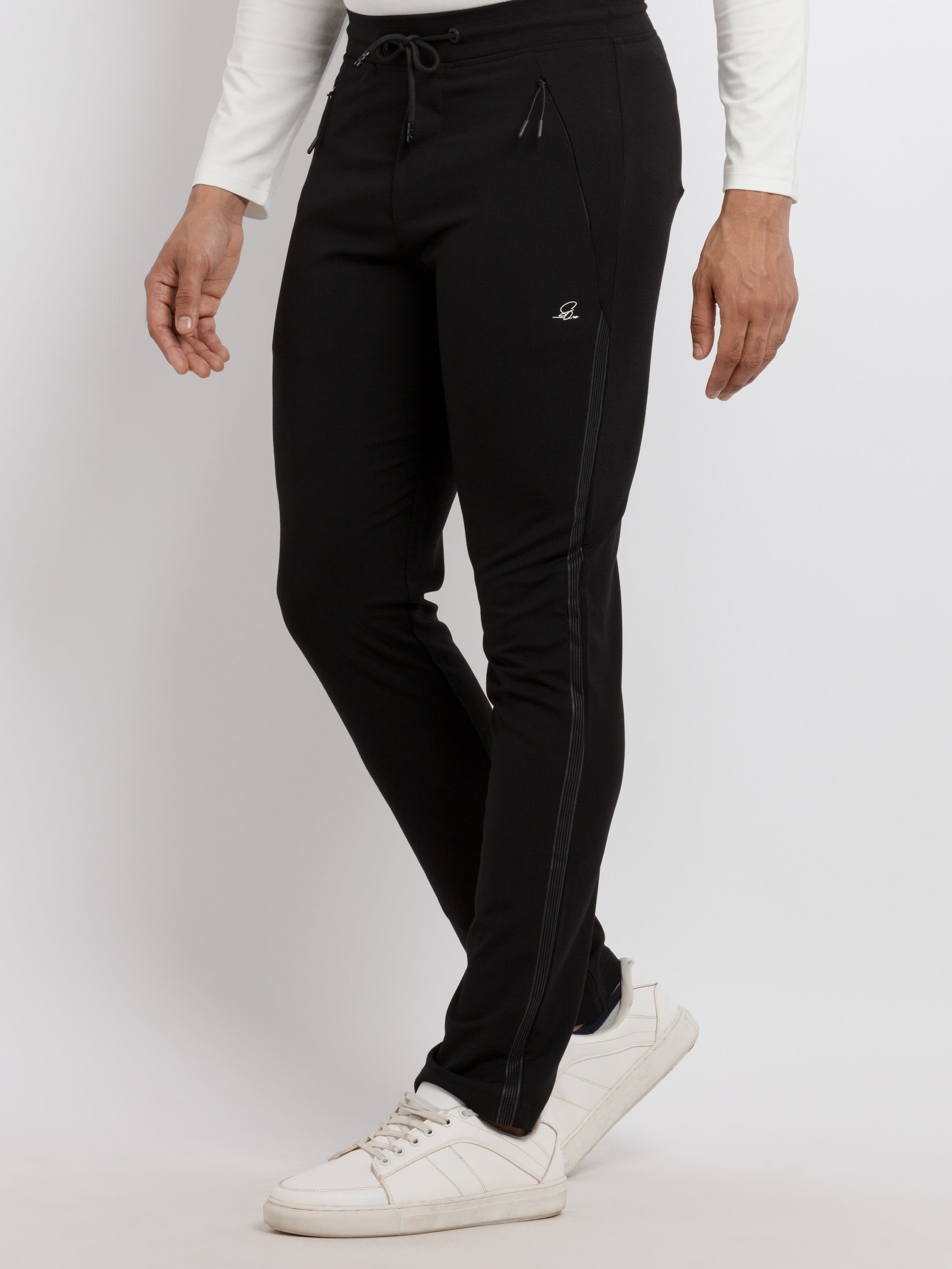 Buy Khaki Mens Regular Fit Track Pants | Status Quo