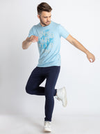 Mens Solid Regular Fit Track Pants