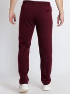 Mens Solid Regular Fit Track Pants