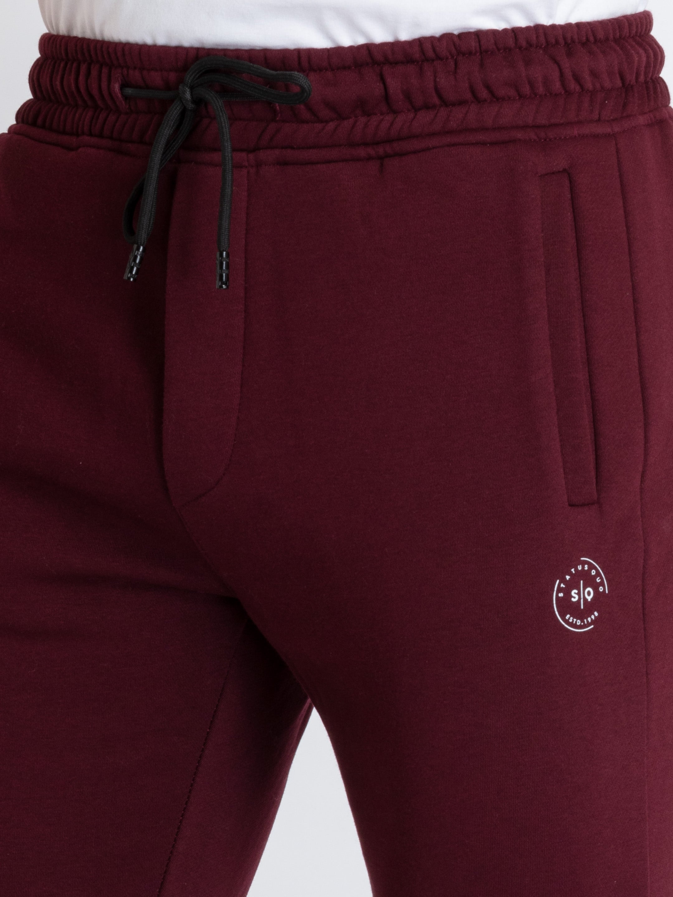 Mens Solid Regular Fit Track Pants