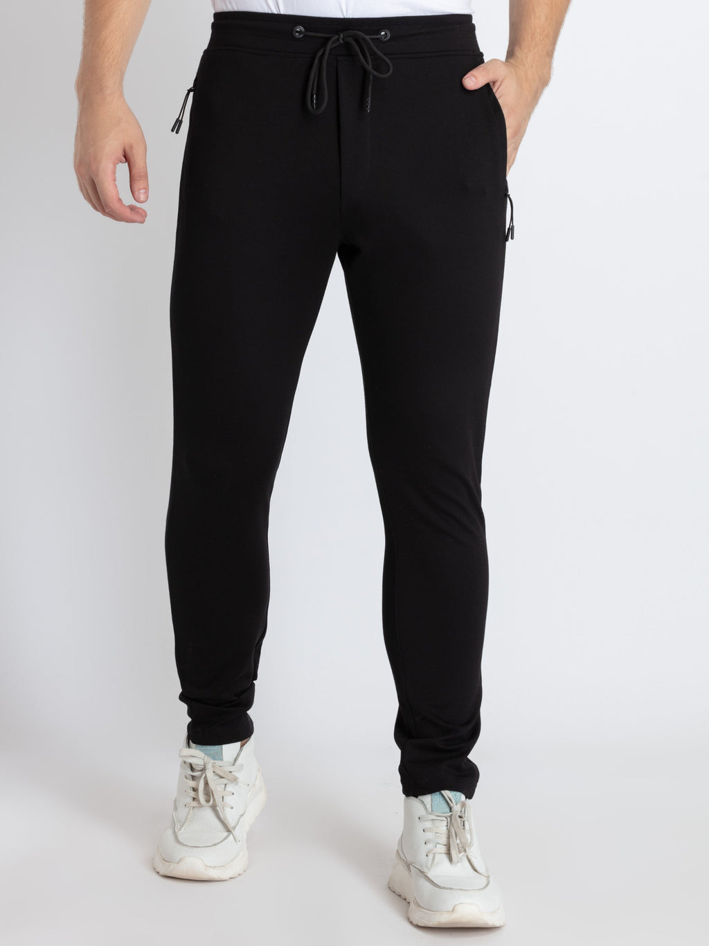 solid track pants