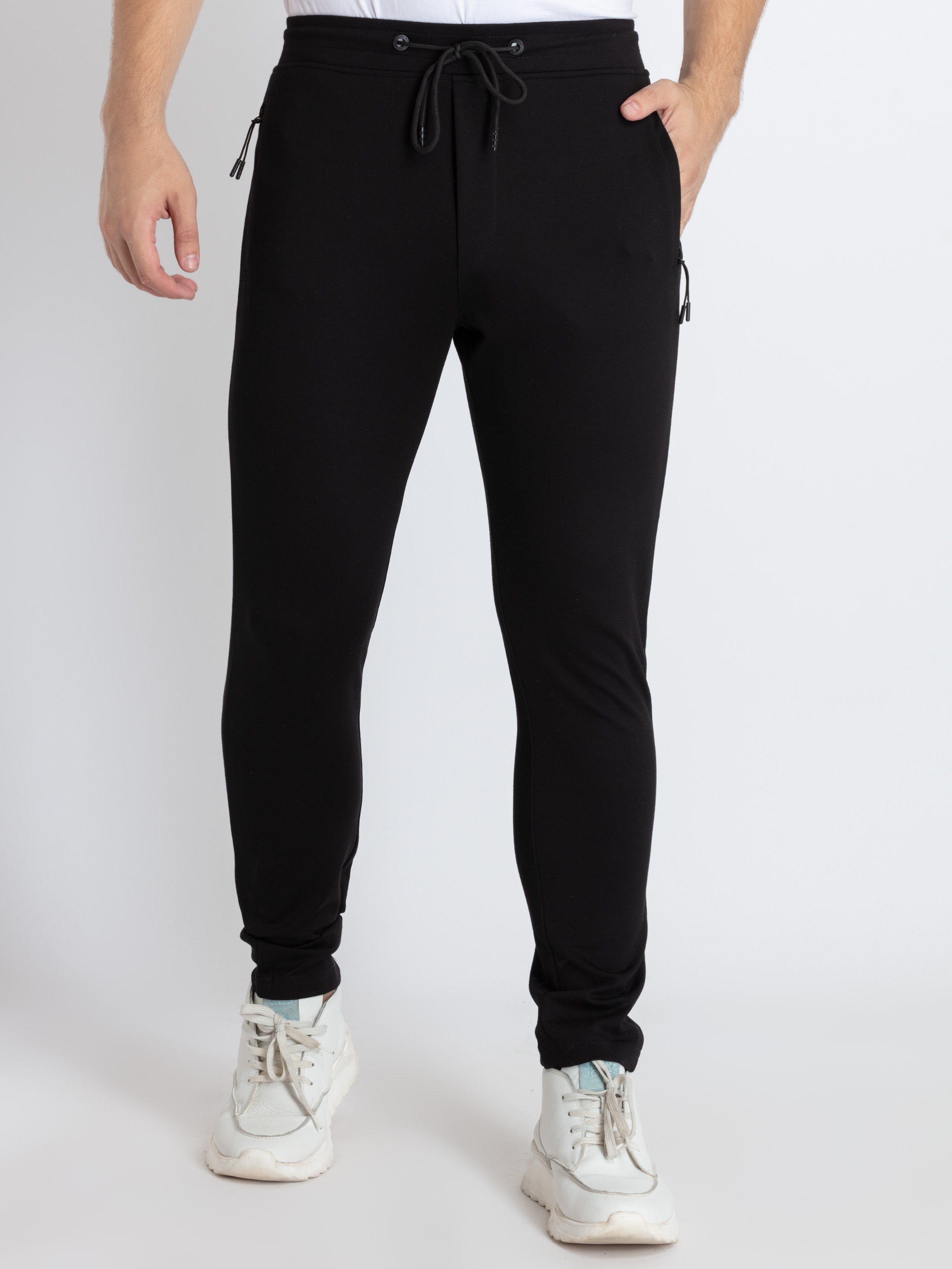 solid track pants