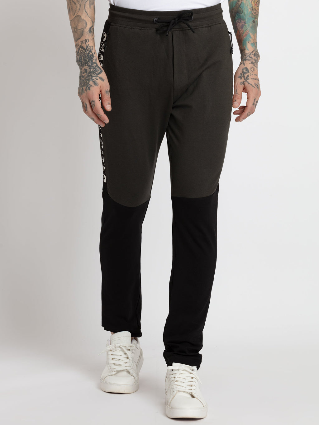 solid track pants
