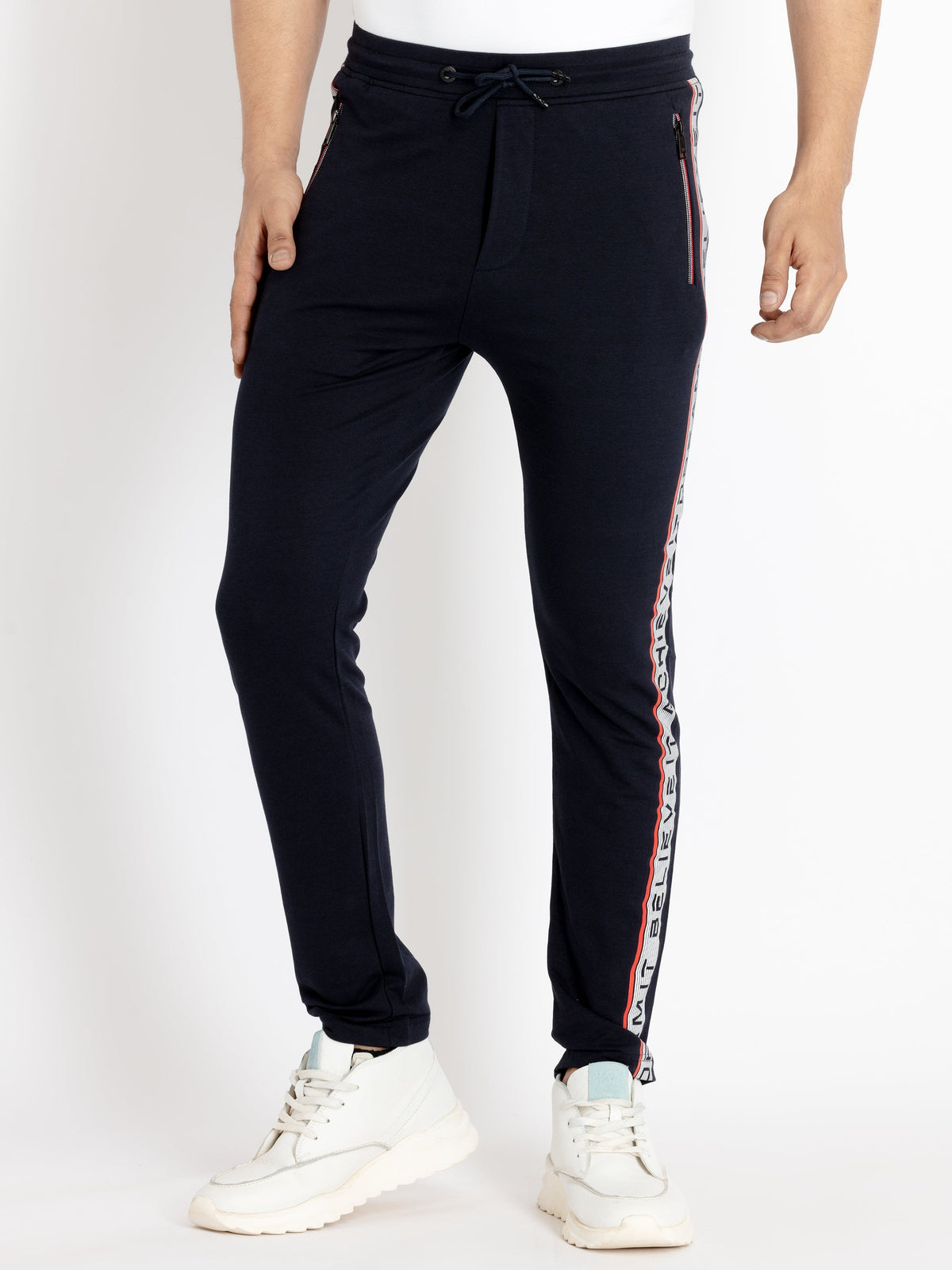 solid track pants