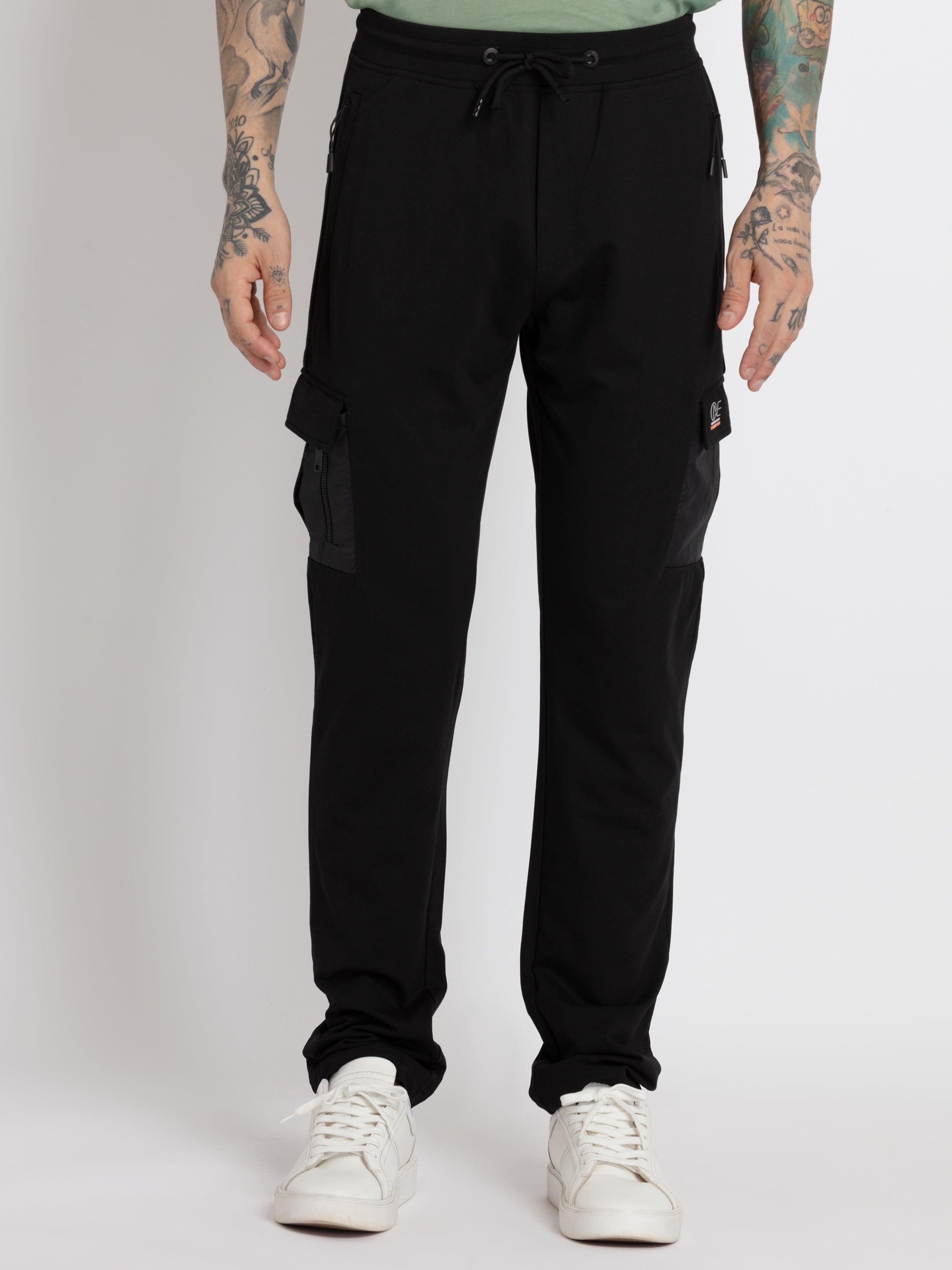 solid track pants