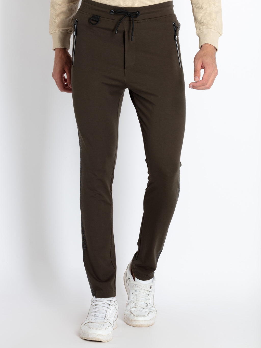 solid track pants