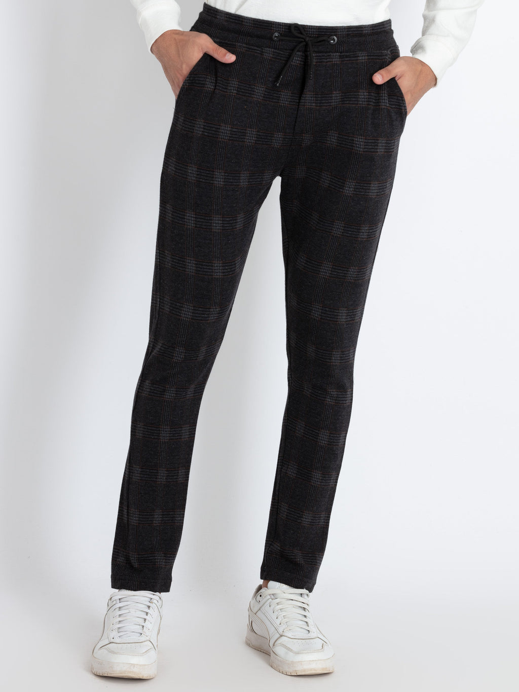 solid track pants
