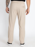 Mens Solid Regular Fit Track Pants