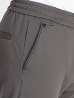 Mens Solid Regular Fit Track Pants