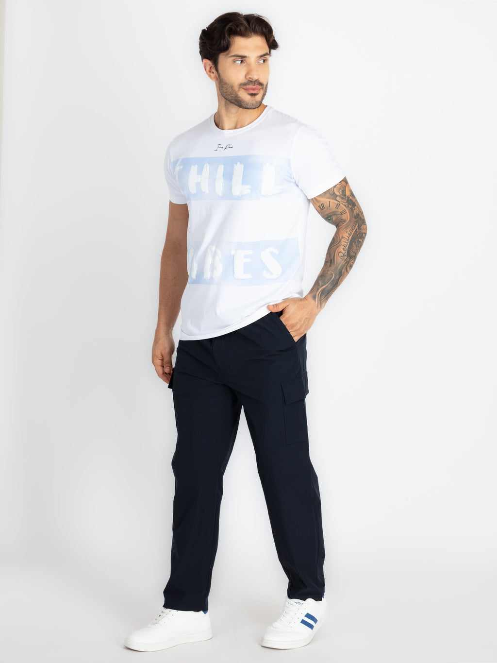 Mens Solid Regular Fit Track Pants