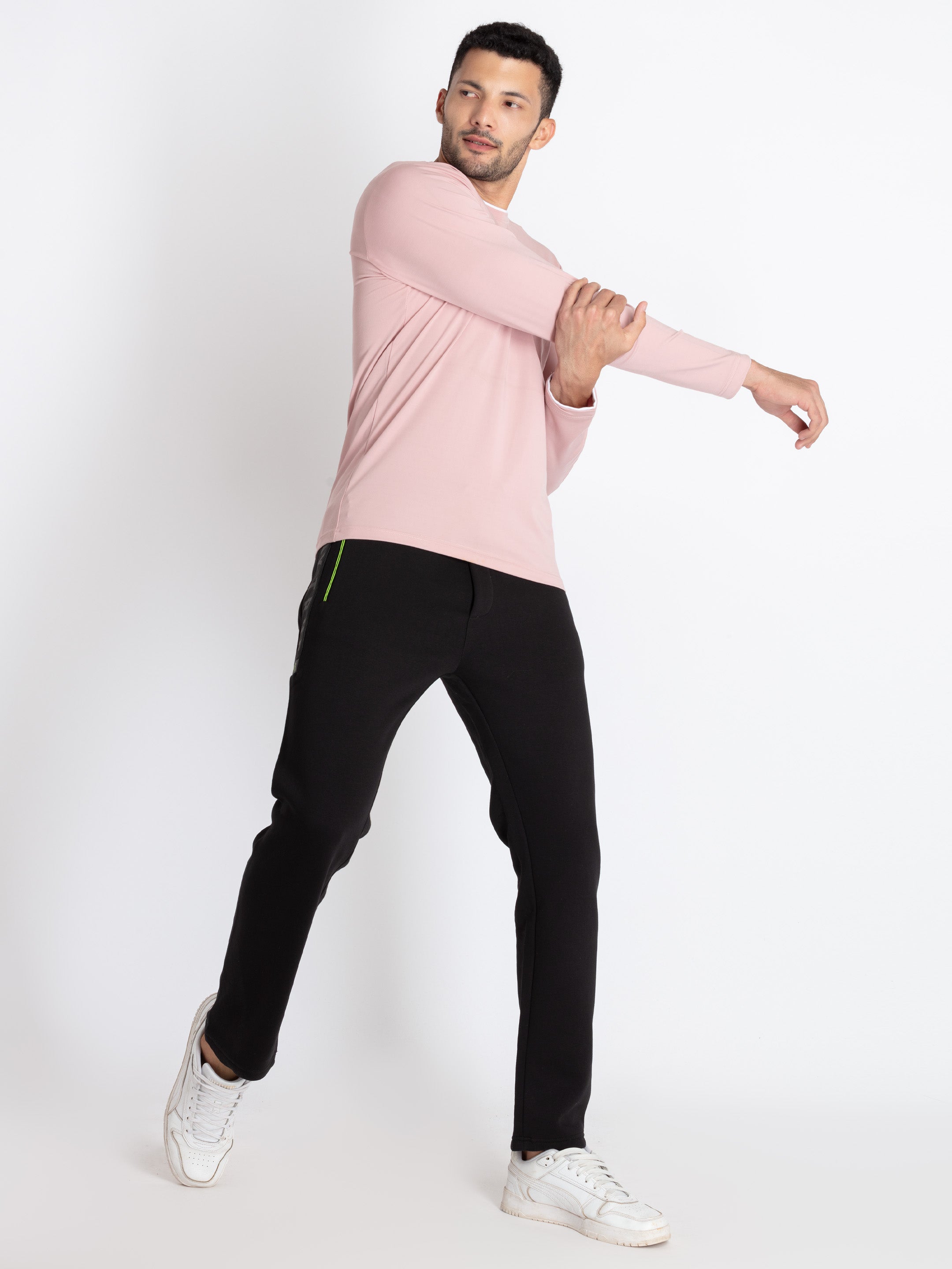 Mens Cut & Sew Track Pants