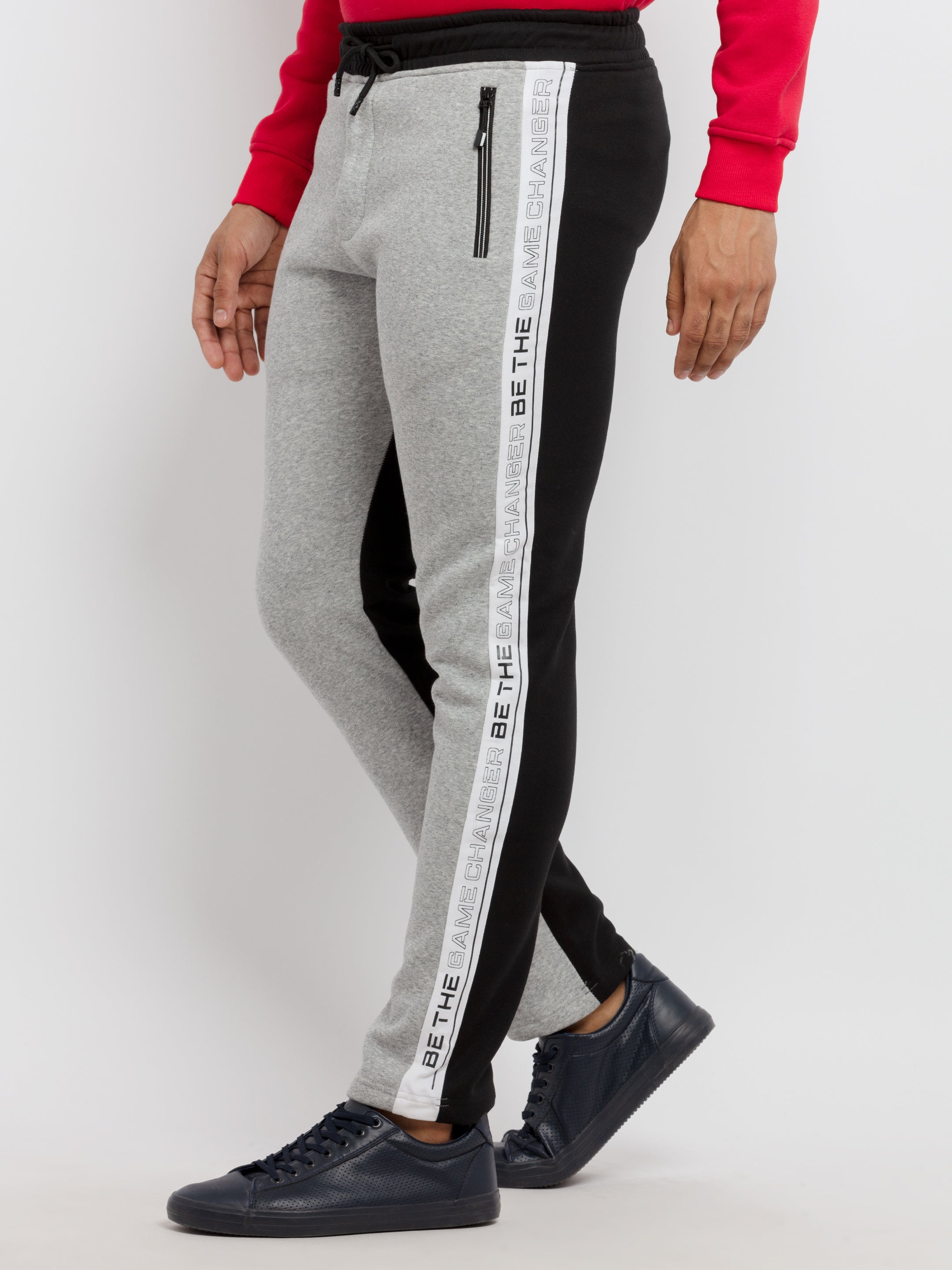 Mens Printed Regular Fit Trackpants
