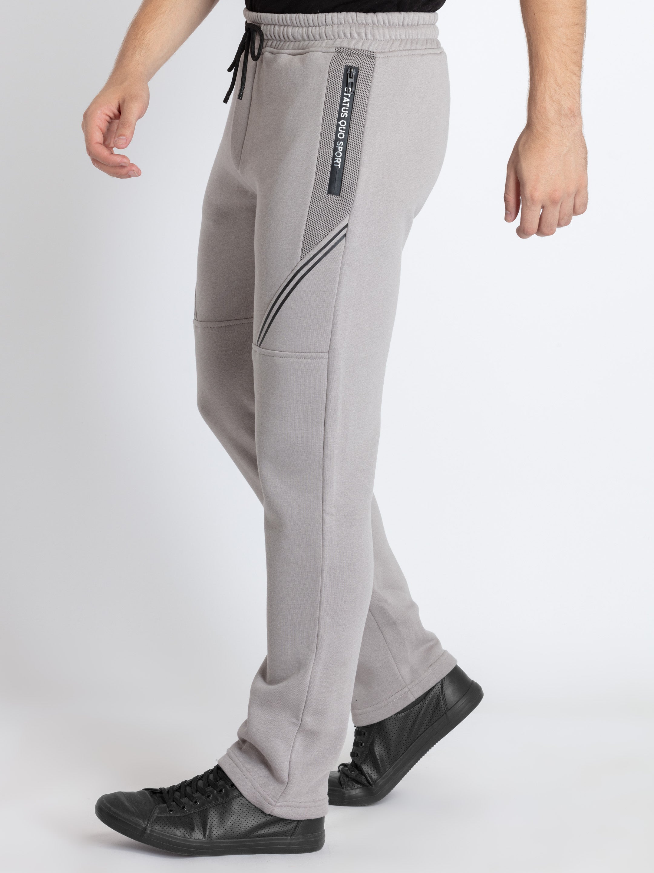 Mens Solid Regular Fit Track Pants