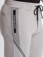 Mens Solid Regular Fit Track Pants
