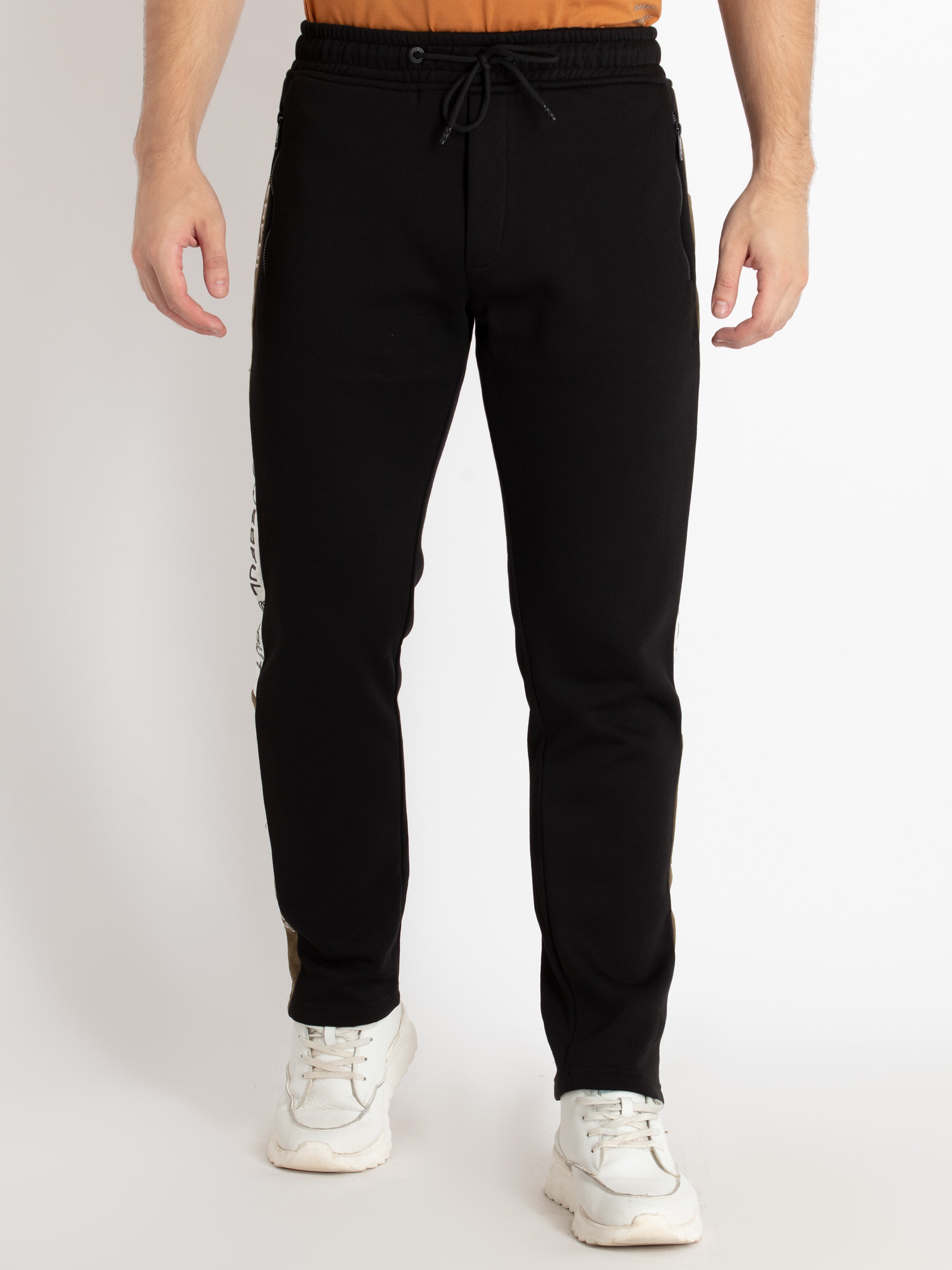solid track pants