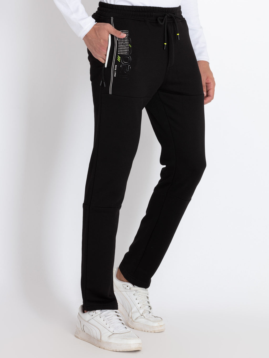 Mens Cut & Sew Track Pants