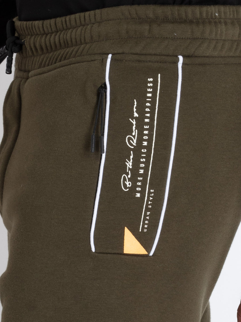 Mens Solid Regular Fit Track Pants
