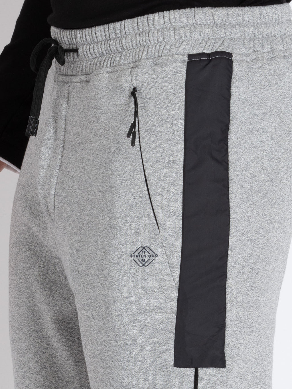 Mens Solid Regular Fit Track Pants