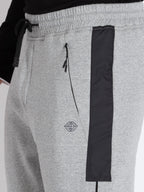 Mens Solid Regular Fit Track Pants