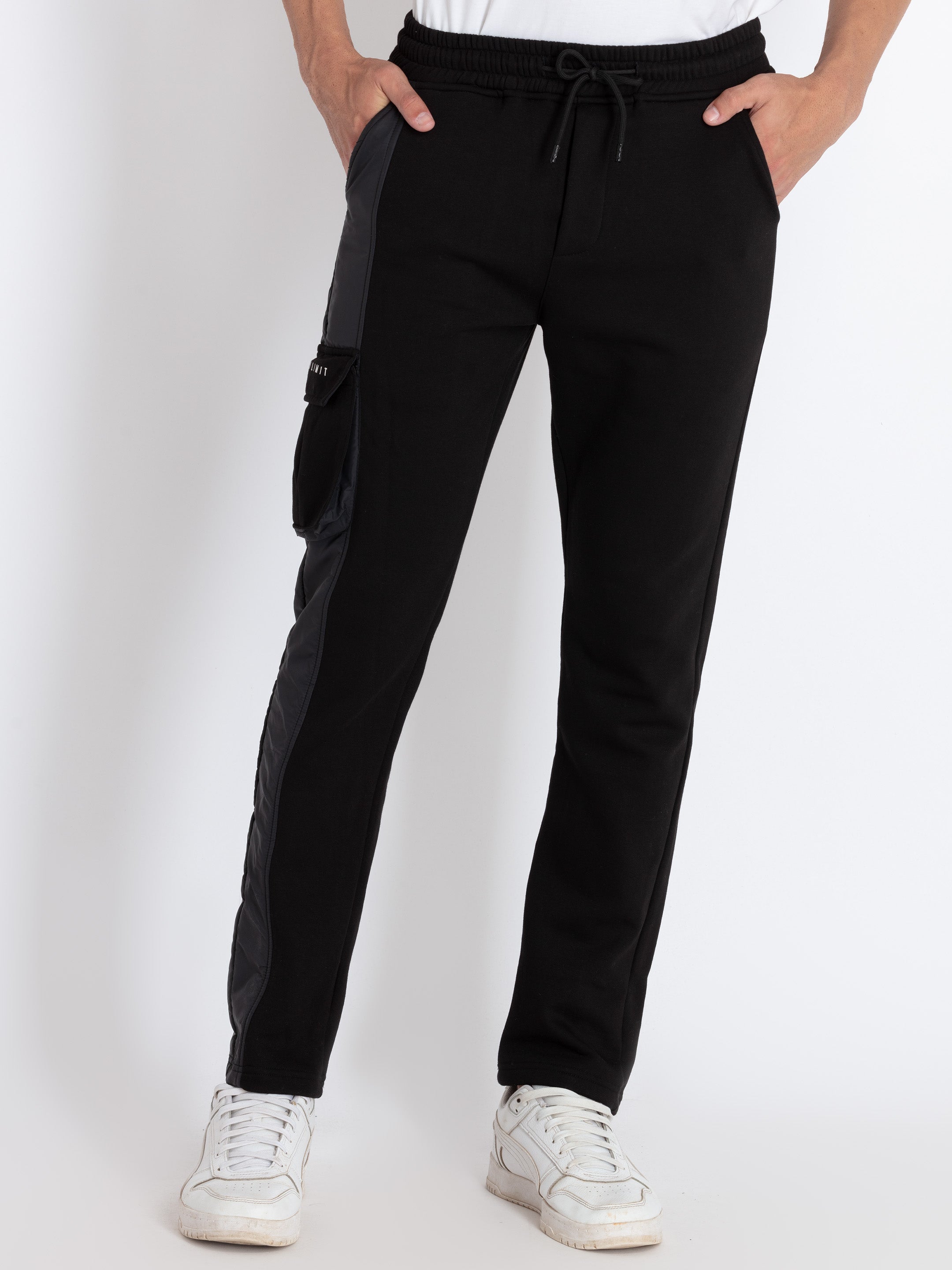 solid track pants