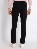Mens Solid Regular Fit Track Pants