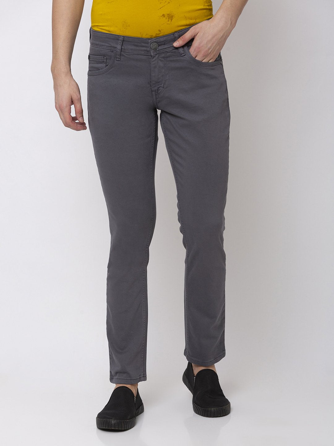 Status Quo |CHARCOAL Trouser - 30, 32, 34, 36, 38, 40