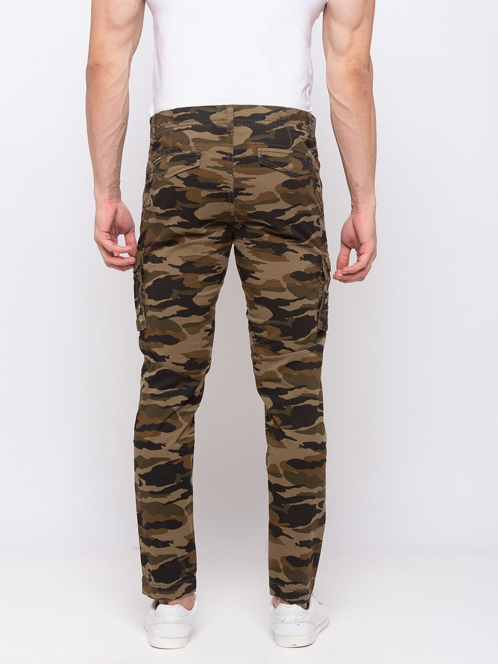 Printed Regular Fit Cargo Pant