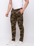Printed Regular Fit Cargo Pant